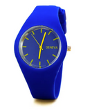 Jelly Watch Unisex - Quartz Clockwork Silicone Strap