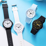 Minimalistisch polshorloge voor dames - Kalenderhorloge waterdicht lichtgevend damesklok