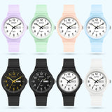 Minimalistisch polshorloge voor dames - Kalenderhorloge waterdicht lichtgevend damesklok