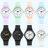 Minimalistisch polshorloge voor dames - Kalenderhorloge waterdicht lichtgevend damesklok