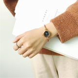 Exquisite Vintage Retro Uhr für Damen - Elegante modische Armbanduhr aus Edelstahl