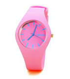 Jelly Watch Unisex - Kwartsuurwerk Siliconen Band