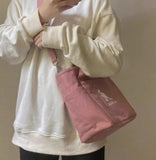 Casual canvas tas voor dames - veelzijdige tote crossbody schouderhandtas