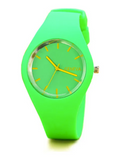 Jelly Watch Unisex - Kwartsuurwerk Siliconen Band