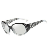 Dag- en nacht zonnebril voor dames - fotocromatische gepolariseerde glazen