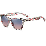 Polarized Sunglasses for Women - Mirror Glasses UV400 Square Frames Shades Eyewear