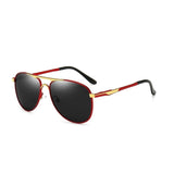 Polarized Pilot Sunglasses Unisex - Driving Retro Glasses Metal UV400