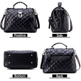 Crossbody schoudertas voor dames - leren handtas designer sac dames