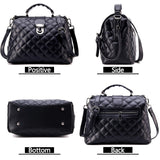 Crossbody schoudertas voor dames - leren handtas designer sac dames
