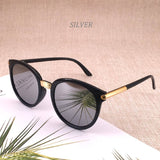 Retro ronde zonnebril voor dames - klassieke vintage zonnebril UV400