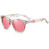 Polarized Sunglasses for Women - Mirror Glasses UV400 Square Frames Shades Eyewear