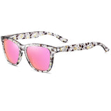 Polarized Sunglasses for Women - Mirror Glasses UV400 Square Frames Shades Eyewear