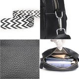 Leren Crossbody Tas voor Dames - Luxe Schouderhandtas Messenger Tote Sac