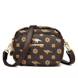 Kleine handtas voor dames - portemonnee schoudertas messenger tas synthetisch leer