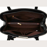 Grote Tote Tas voor Dames - Vierkante Schouder PU Leren Crossbody Handtas
