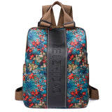 Grote Reistas / Studenten Tas voor Dames - Canvas Modieuze School Schouderrugzak