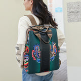 Grote Reistas / Studenten Tas voor Dames - Canvas Modieuze School Schouderrugzak