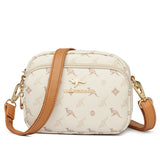 Kleine handtas voor dames - portemonnee schoudertas messenger tas synthetisch leer