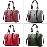 Casual schoudertas voor dames - luxe handtas designer crossbody vintage tote
