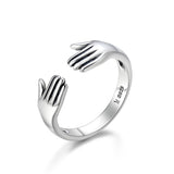 Adjustable Rings For Women - 925 Sterling Silver Open Size Rings