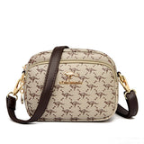 Kleine handtas voor dames - portemonnee schoudertas messenger tas synthetisch leer