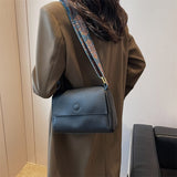 Solide Leren Crossbody Tas voor Dames - Schoudertas Handtas Portemonnee