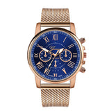 Luxe horloge voor dames - Modieuze quartz uurwerk mesh band zakelijke stijl