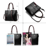 Casual schoudertas voor dames - luxe handtas designer crossbody vintage tote
