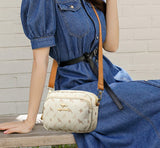 Kleine handtas voor dames - portemonnee schoudertas messenger tas synthetisch leer