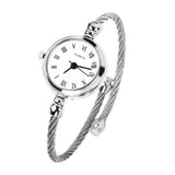 Exquisite Vintage Retro Uhr für Damen - Elegante modische Armbanduhr aus Edelstahl