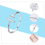 Adjustable Rings For Women - 925 Sterling Silver Open Size Rings