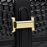 Luxe mode tas - PU leren retro print crossbody schoudertas voor dames en meisjes