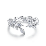 Adjustable Rings For Women - 925 Sterling Silver Open Size Rings