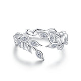 Adjustable Rings For Women - 925 Sterling Silver Open Size Rings