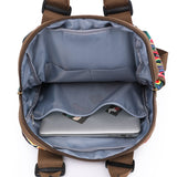 Grote Reistas / Studenten Tas voor Dames - Canvas Modieuze School Schouderrugzak