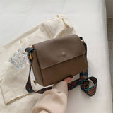 Solide Leren Crossbody Tas voor Dames - Schoudertas Handtas Portemonnee