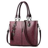 Casual schoudertas voor dames - luxe handtas designer crossbody vintage tote