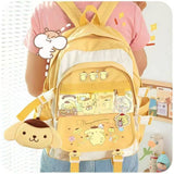 Cartoon Anime Rugzak voor Meisjes - Waterdichte Laptop Schooltas