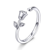 Adjustable Rings For Women - 925 Sterling Silver Open Size Rings