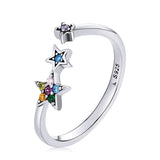Adjustable Rings For Women - 925 Sterling Silver Open Size Rings