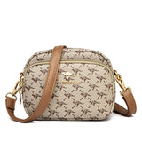 Kleine handtas voor dames - portemonnee schoudertas messenger tas synthetisch leer