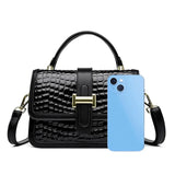 Luxe mode tas - PU leren retro print crossbody schoudertas voor dames en meisjes