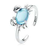 Adjustable Rings For Women - 925 Sterling Silver Open Size Rings
