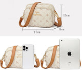 Kleine handtas voor dames - portemonnee schoudertas messenger tas synthetisch leer