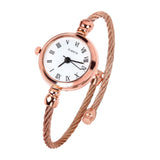 Exquisite Vintage Retro Uhr für Damen - Elegante modische Armbanduhr aus Edelstahl