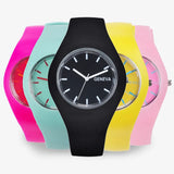 Jelly Watch Unisex - Kwartsuurwerk Siliconen Band