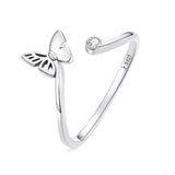 Adjustable Rings For Women - 925 Sterling Silver Open Size Rings
