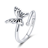 Adjustable Rings For Women - 925 Sterling Silver Open Size Rings
