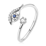 Adjustable Rings For Women - 925 Sterling Silver Open Size Rings
