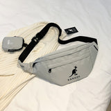 Unisex Taillezak - Veelzijdige Vrijetijds Borst Slingertas Mode Sport